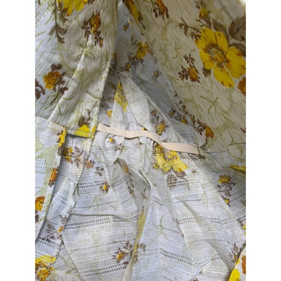 Vintage Handmade Womens Floral Prairie Bonnet - Picture 6 of 9